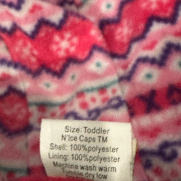 Colorful Patterned Kids Hat - Picture 3 of 3